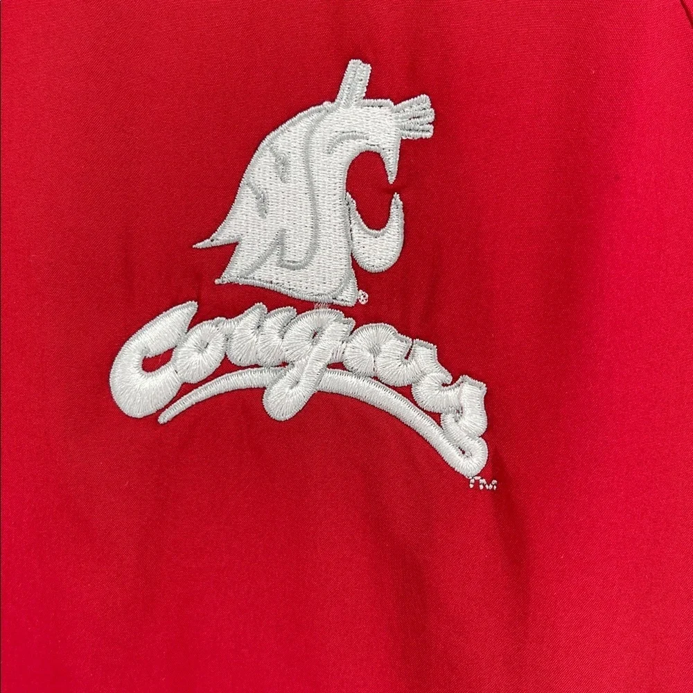 Under Armour WSU Cougars Collegiate  Womens Sm Track Athletic Lined Pullover Zip